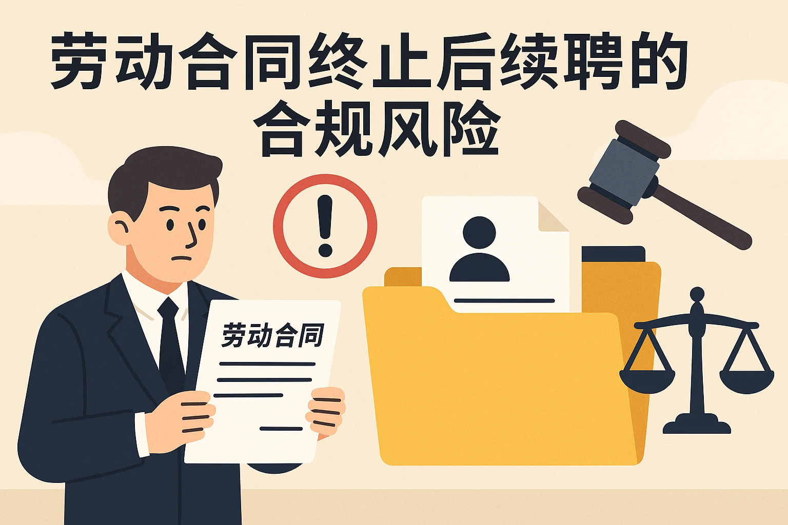 劳动合同终止后续聘的合规风险