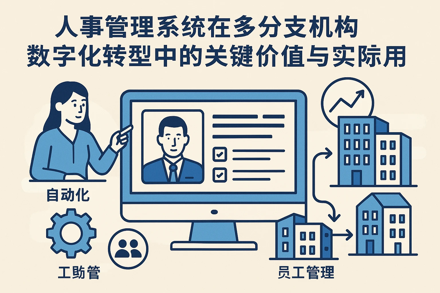 人事管理系统在多分支机构数字化转型中的关键价值与实际应用