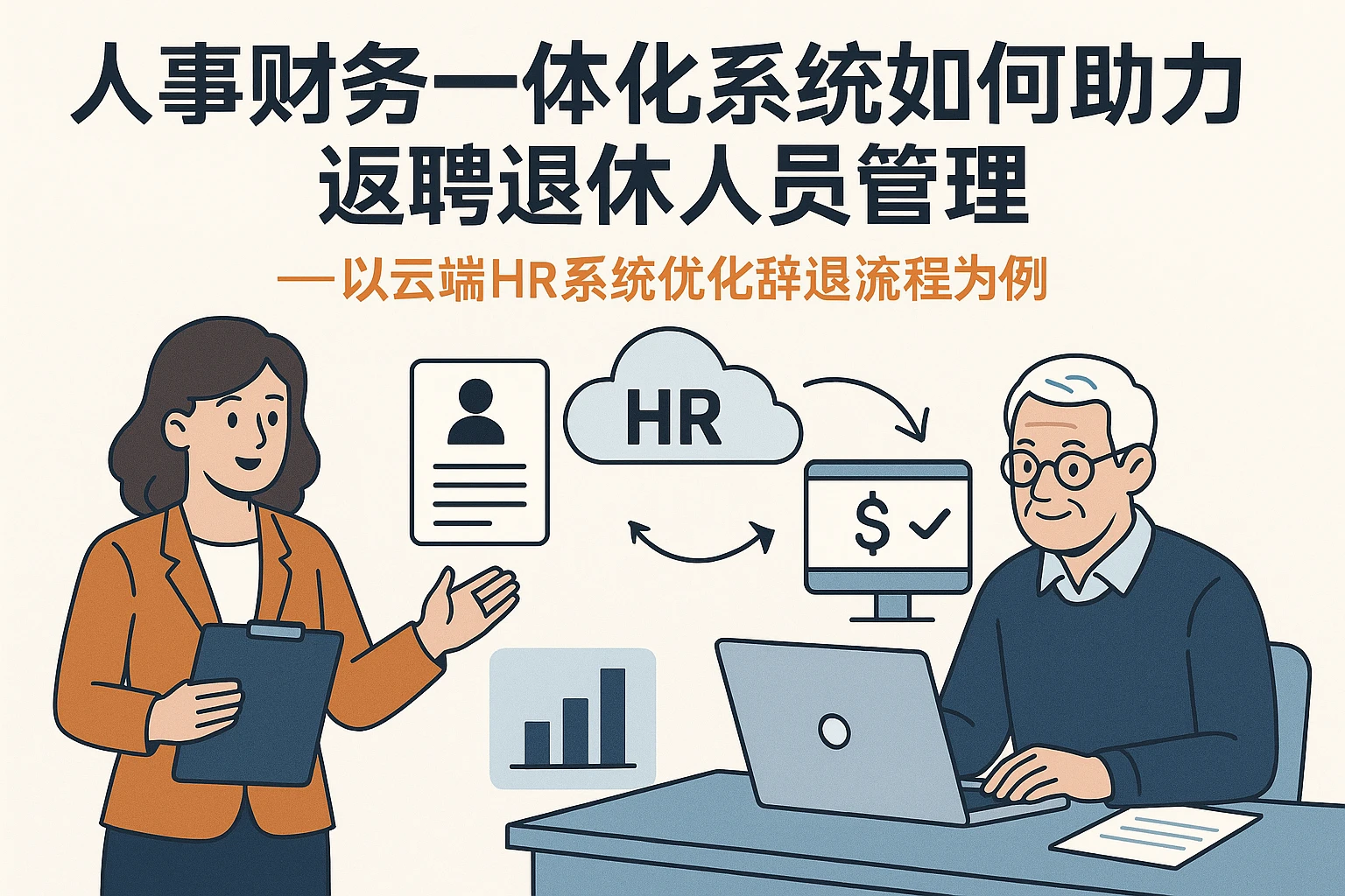 人事财务一体化系统如何助力返聘退休人员管理——以云端HR系统优化辞退流程为例