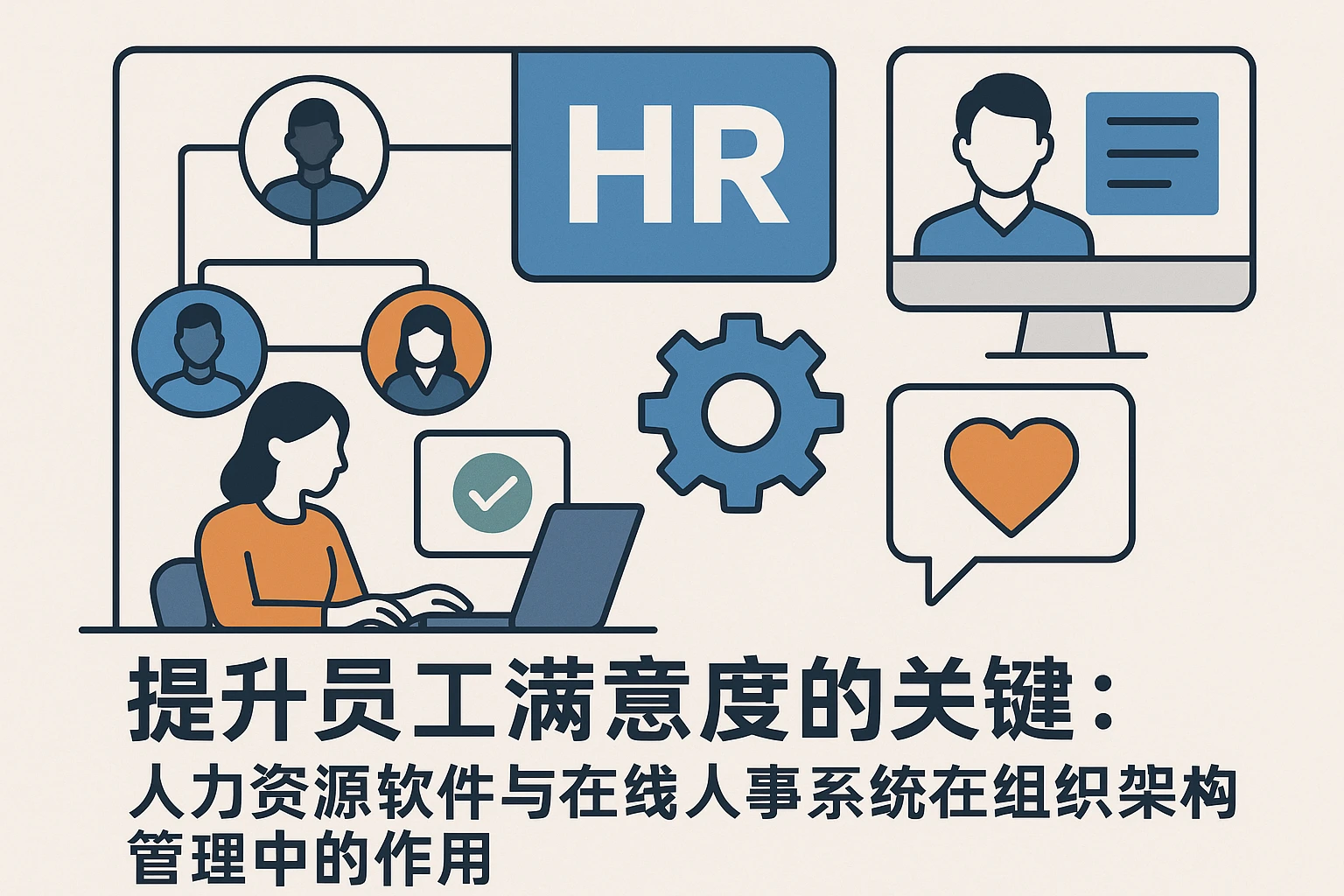 提升员工满意度的关键：人力资源软件与在线人事系统在组织架构管理中的作用