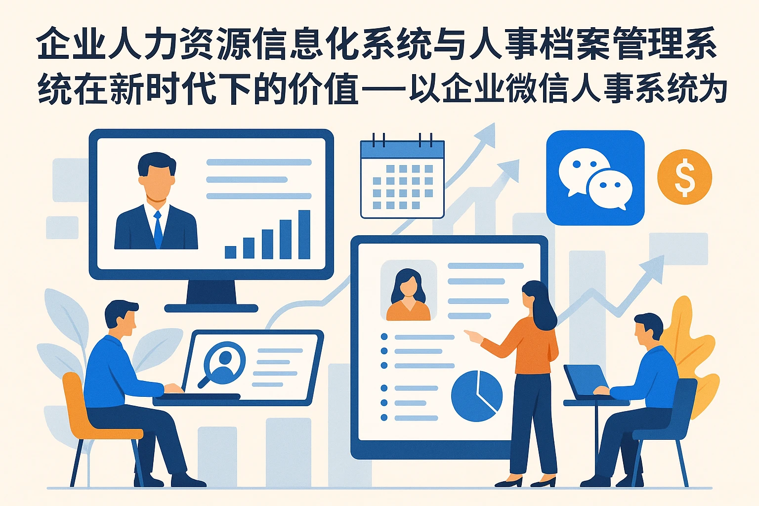 企业人力资源信息化系统与人事档案管理系统在新时代下的价值——以企业微信人事系统为例