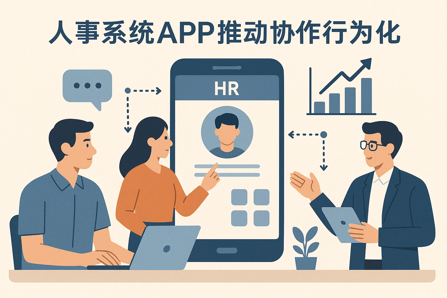 人事系统APP推动协作行为数据化