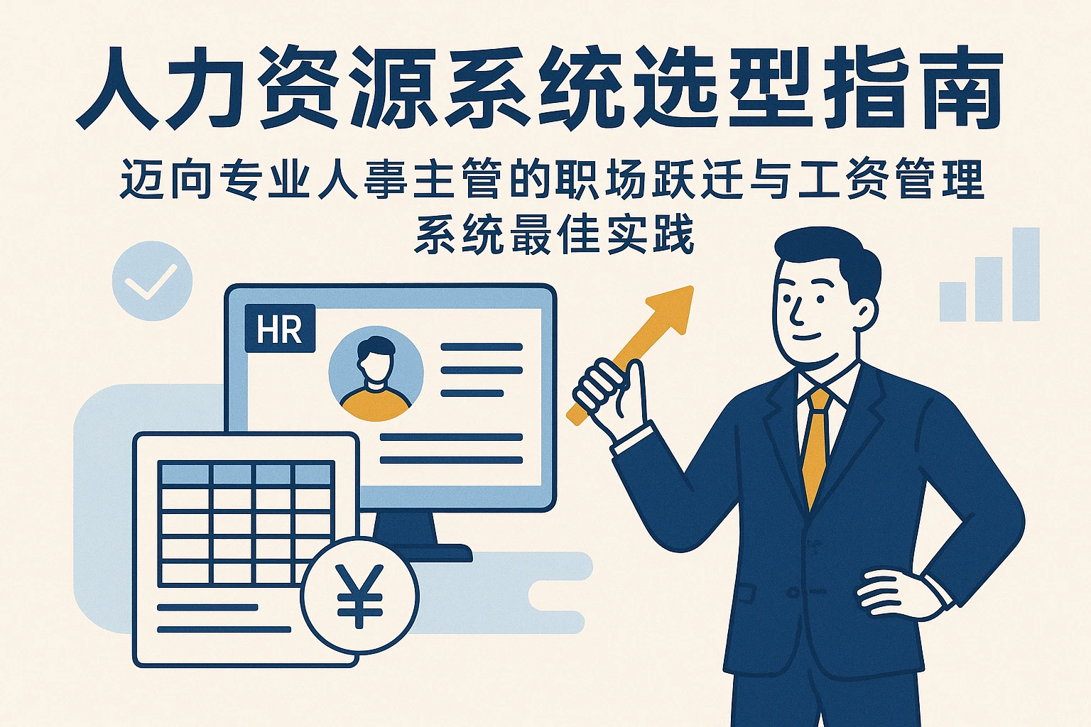 人力资源系统选型指南：迈向专业人事主管的职场跃迁与工资管理系统最佳实践