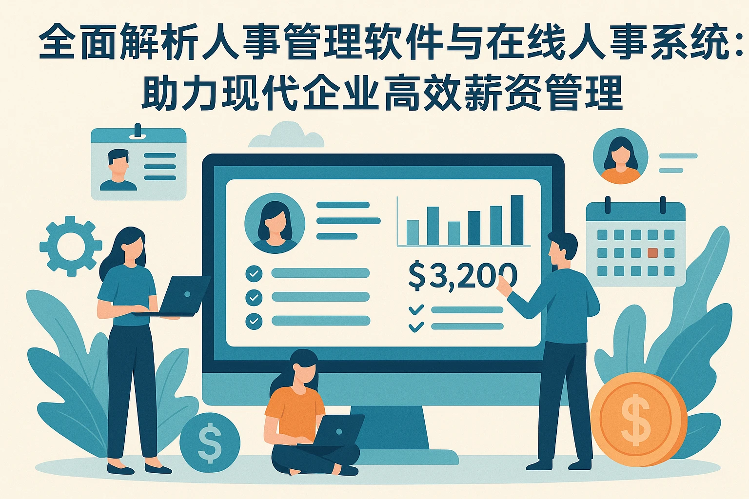 全面解析人事管理软件与在线人事系统：助力现代企业高效薪资管理