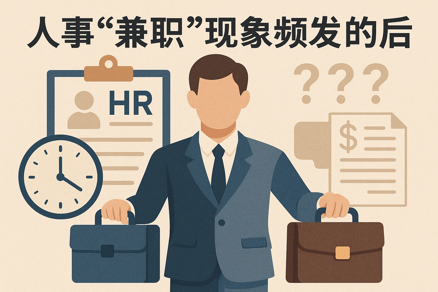 人事“兼职”现象频发的背后