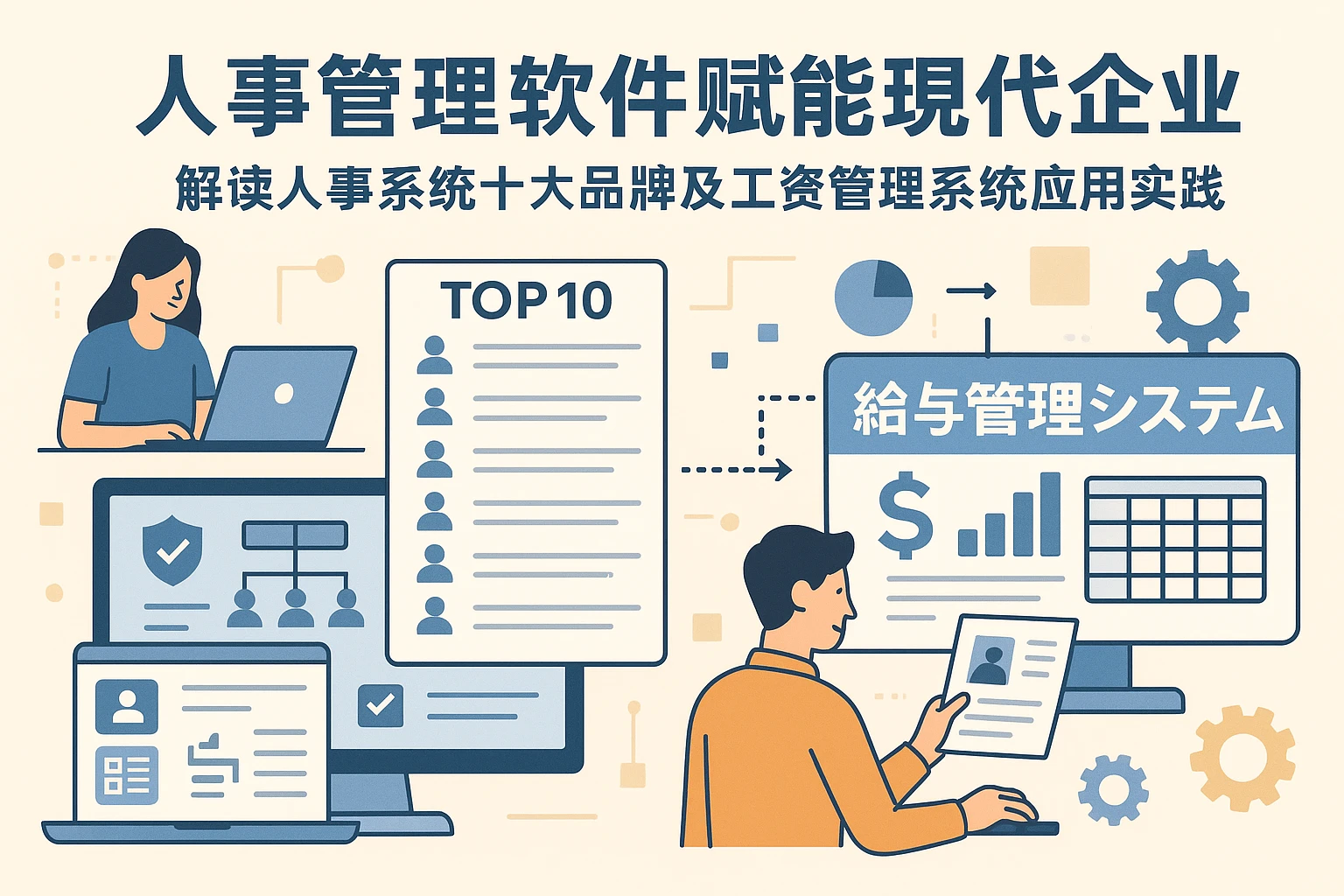 人事管理软件赋能现代企业:解读人事系统十大品牌及工资管理系统应用实践