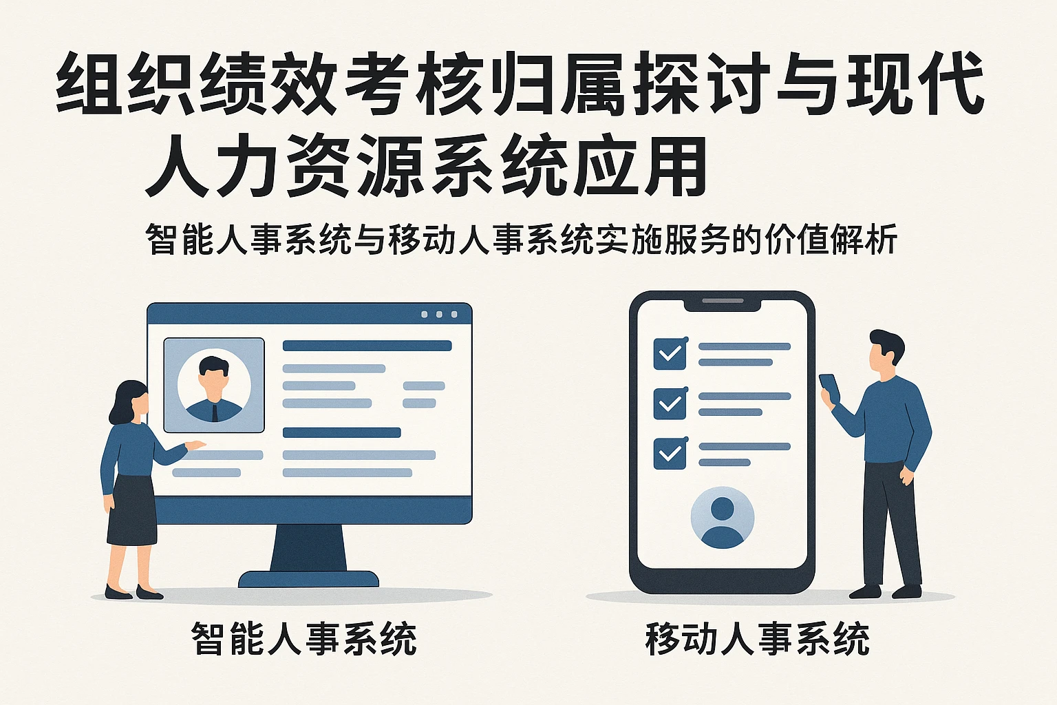 组织绩效考核归属探讨与现代人力资源系统应用 —— 智能人事系统与移动人事系统实施服务的价值解析