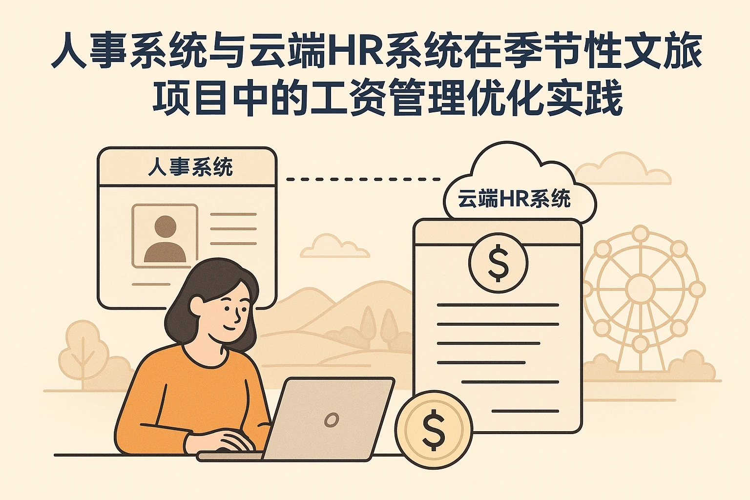 人事系统与云端HR系统在季节性文旅项目中的工资管理优化实践