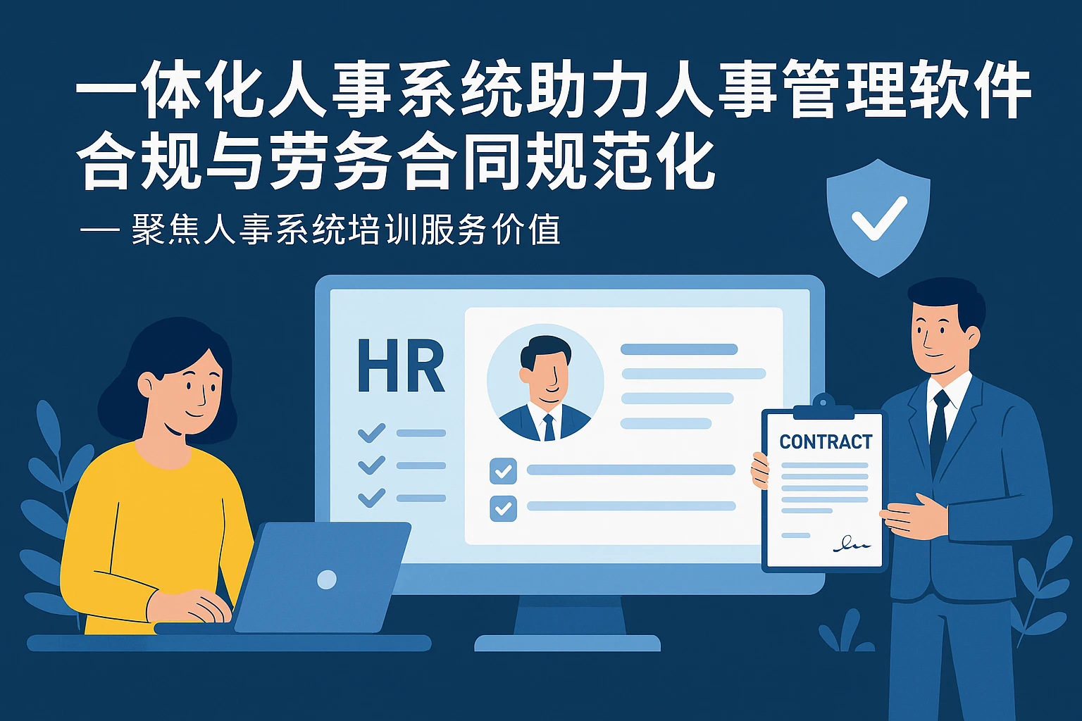 一体化人事系统助力人事管理软件合规与劳务合同规范化 —— 聚焦人事系统培训服务价值