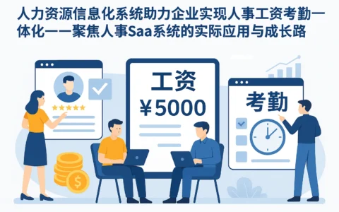 人力资源信息化系统助力企业实现人事工资考勤一体化——聚焦人事SaaS系统的实际应用与成长路径