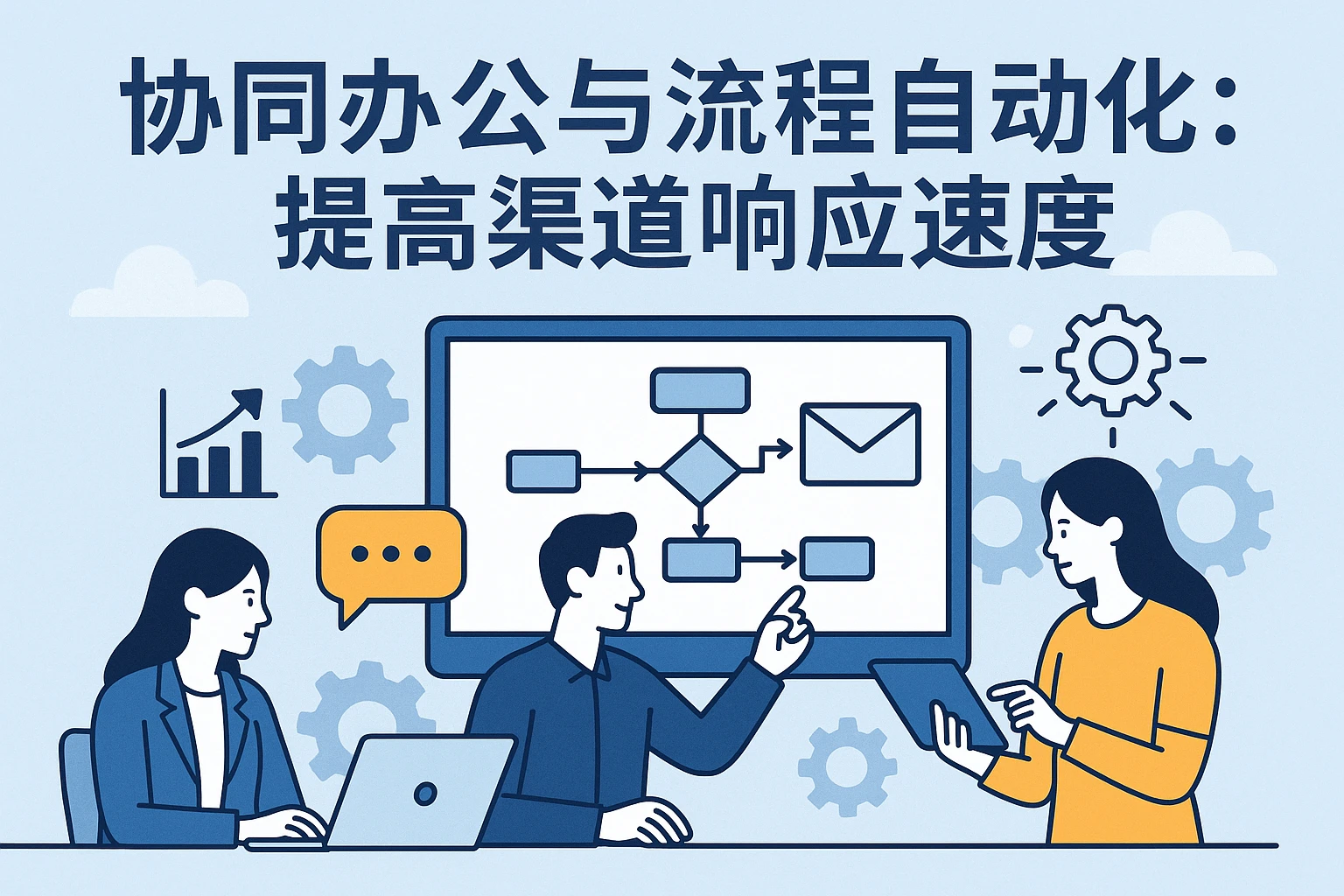 协同办公与流程自动化：提高渠道响应速度