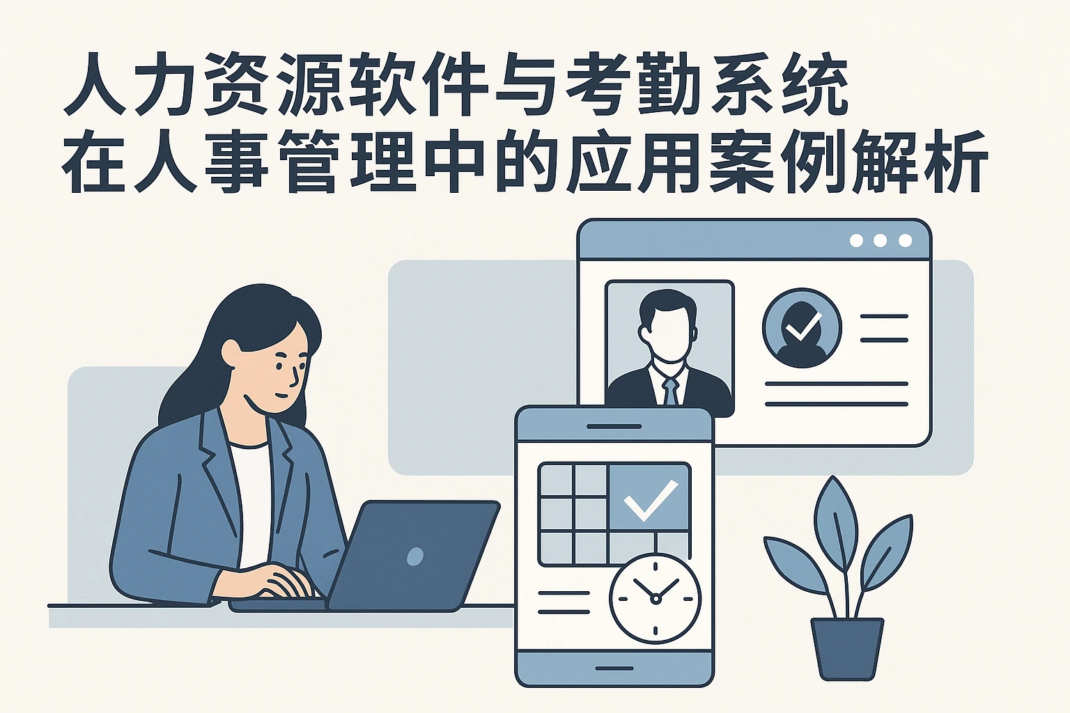 人力资源软件与考勤系统在人事管理中的应用案例解析