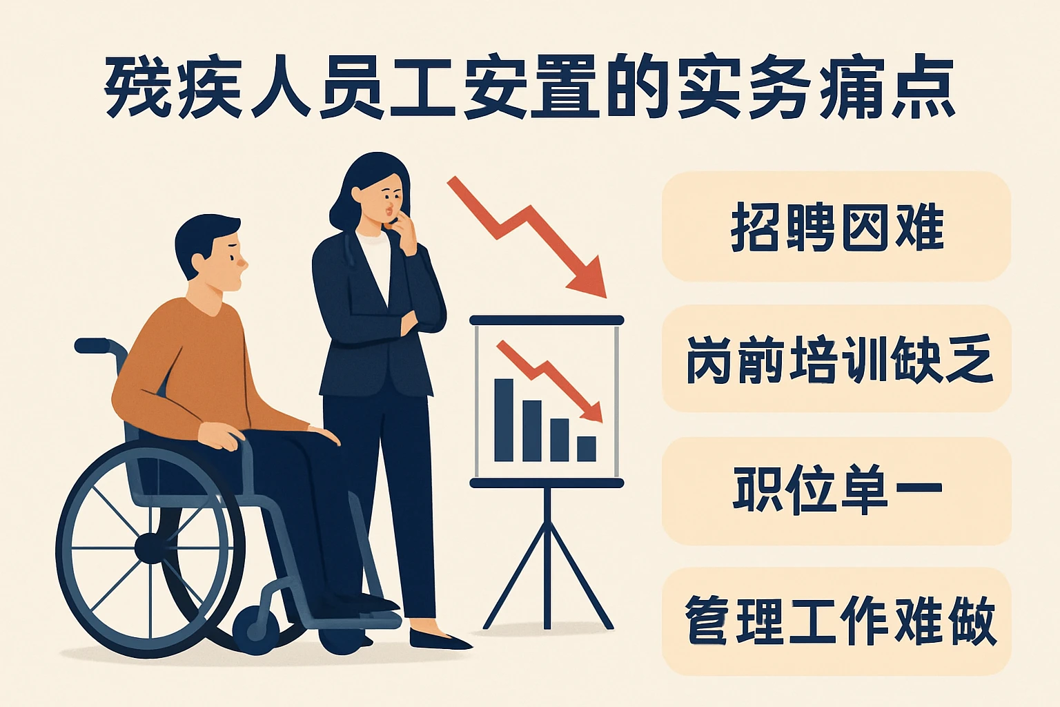 残疾人员工安置的实务痛点