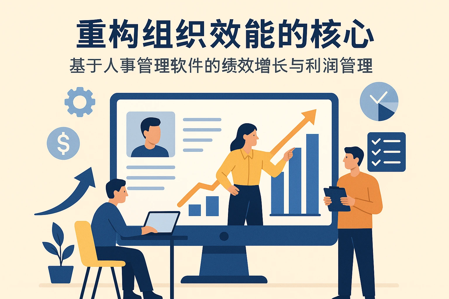 重构组织效能的核心——基于人事管理软件的绩效增长与利润管理