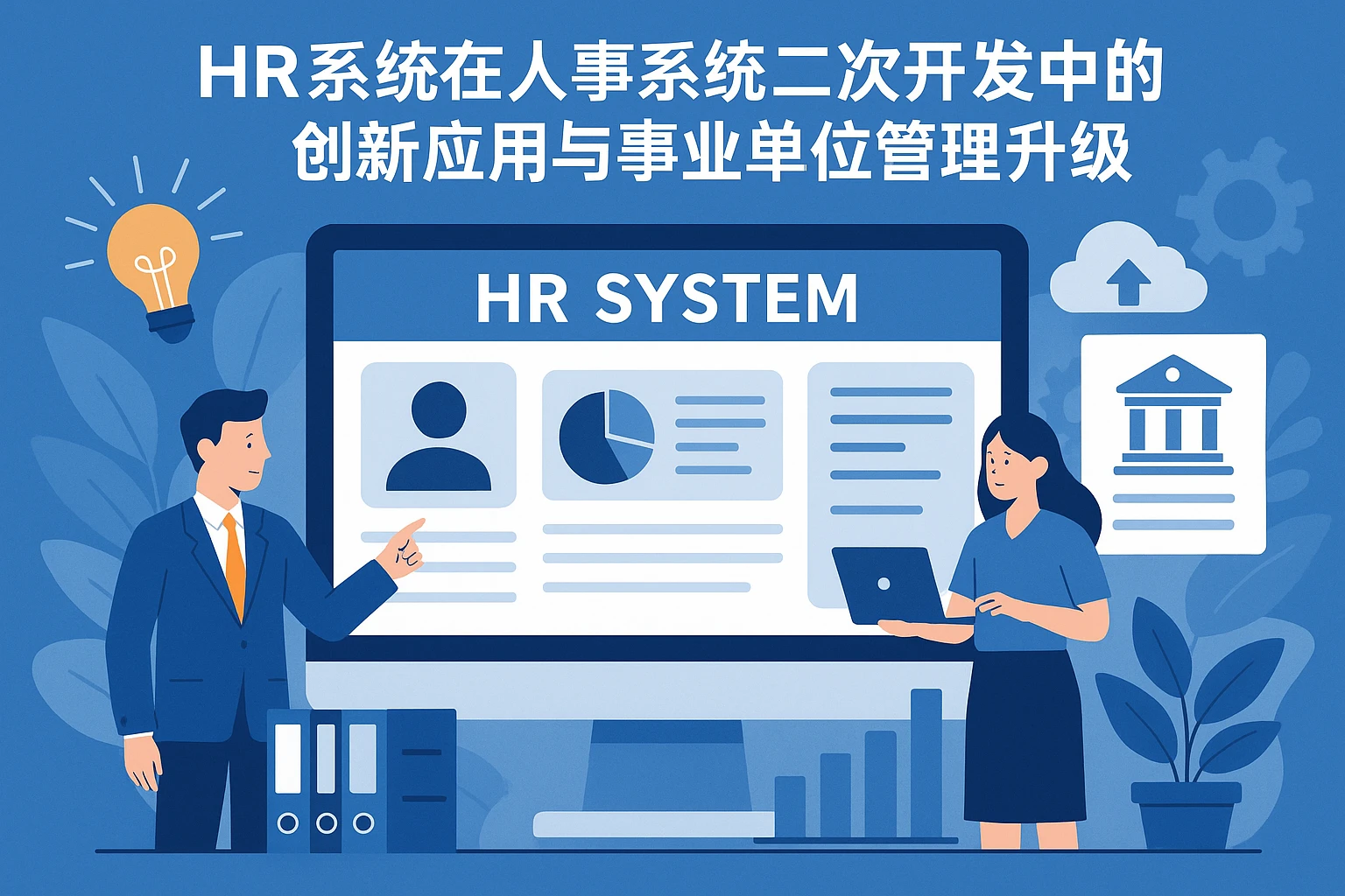 HR系统在人事系统二次开发中的创新应用与事业单位管理升级