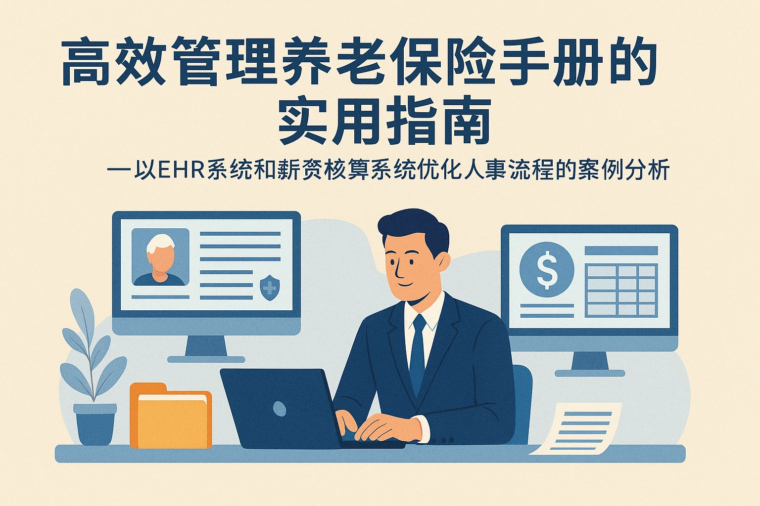高效管理养老保险手册的实用指南——以EHR系统和薪资核算系统优化人事流程的案例分析