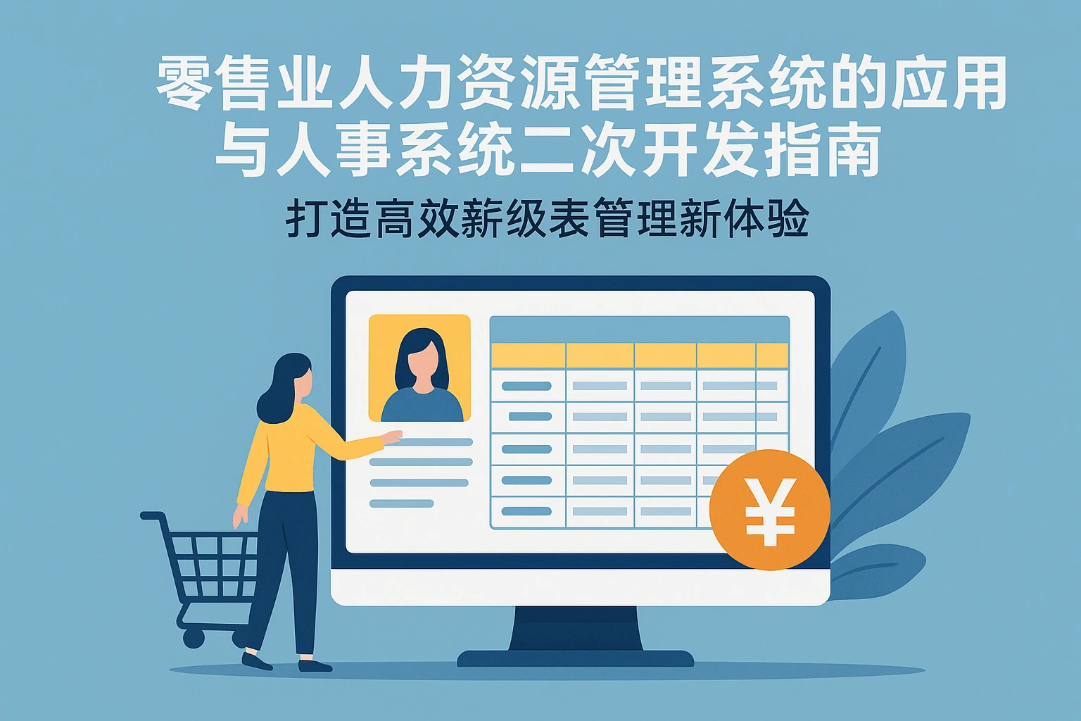 零售业人力资源管理系统的应用与人事系统二次开发指南——打造高效薪级表管理新体验