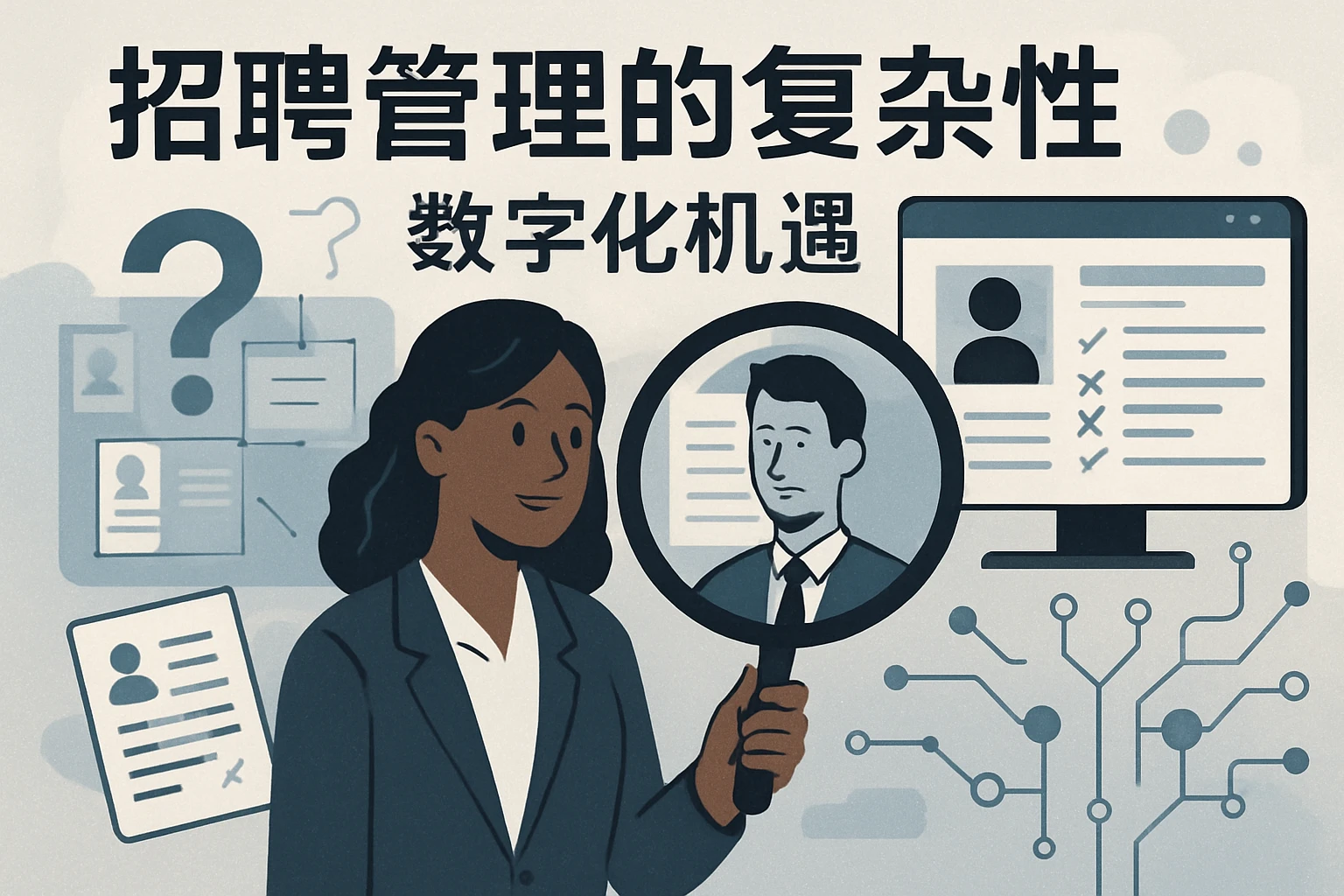 1.2 招聘管理的复杂性与数字化机遇