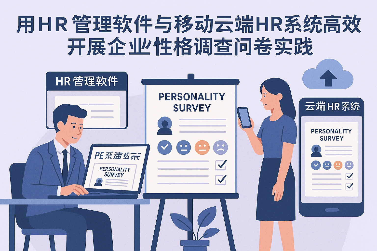 用HR管理软件与移动云端HR系统高效开展企业性格调查问卷实践