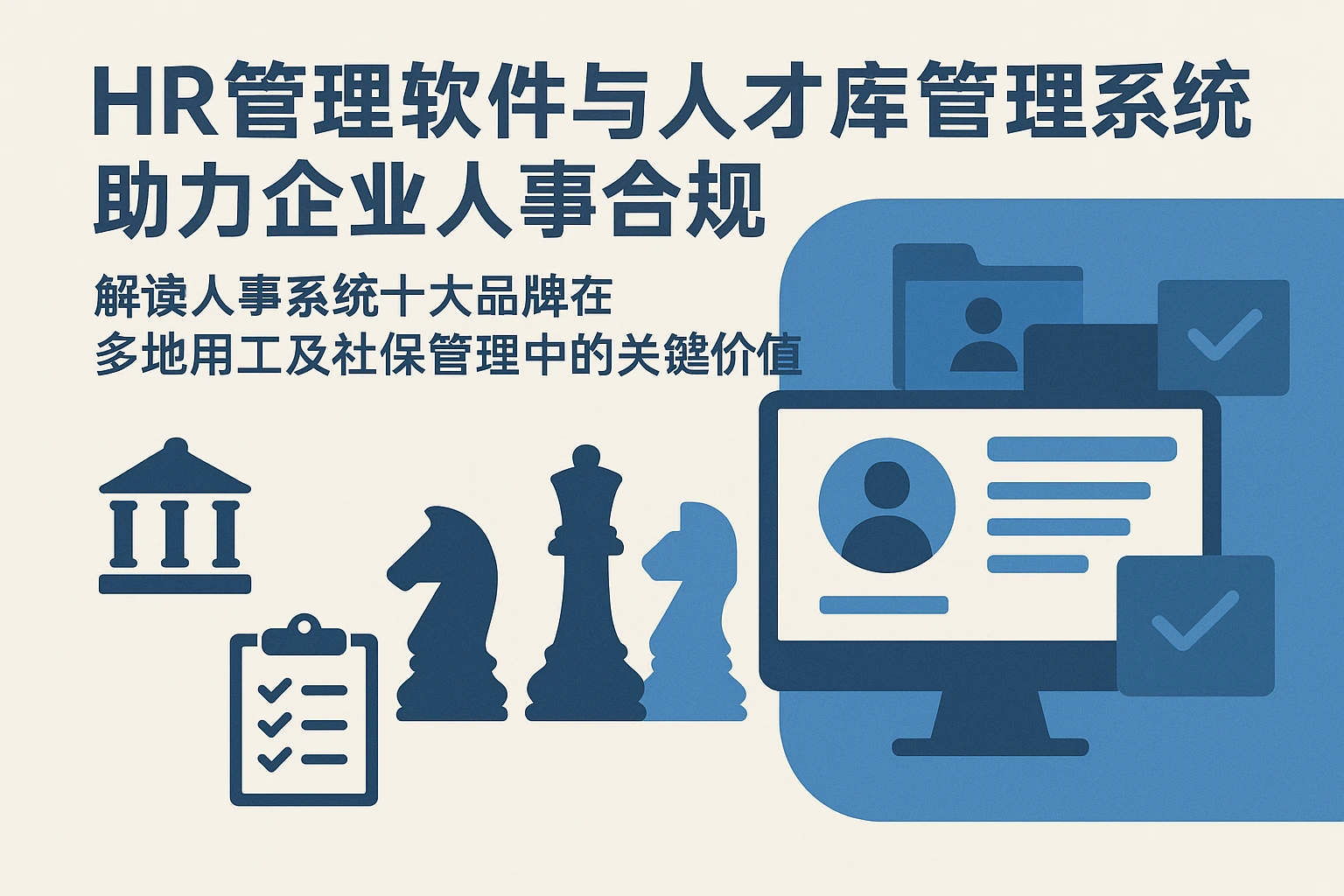 HR管理软件与人才库管理系统助力企业人事合规 —— 解读人事系统十大品牌在多地用工及社保管理中的关键价值