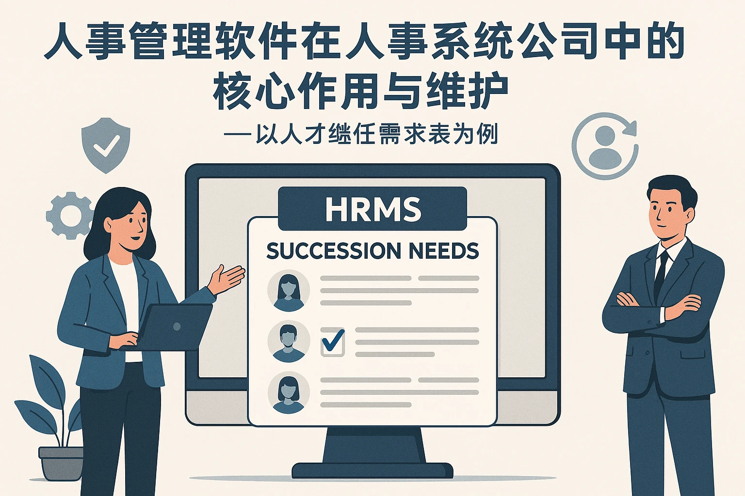人事管理软件在人事系统公司中的核心作用与维护 —— 以人才继任需求表为例