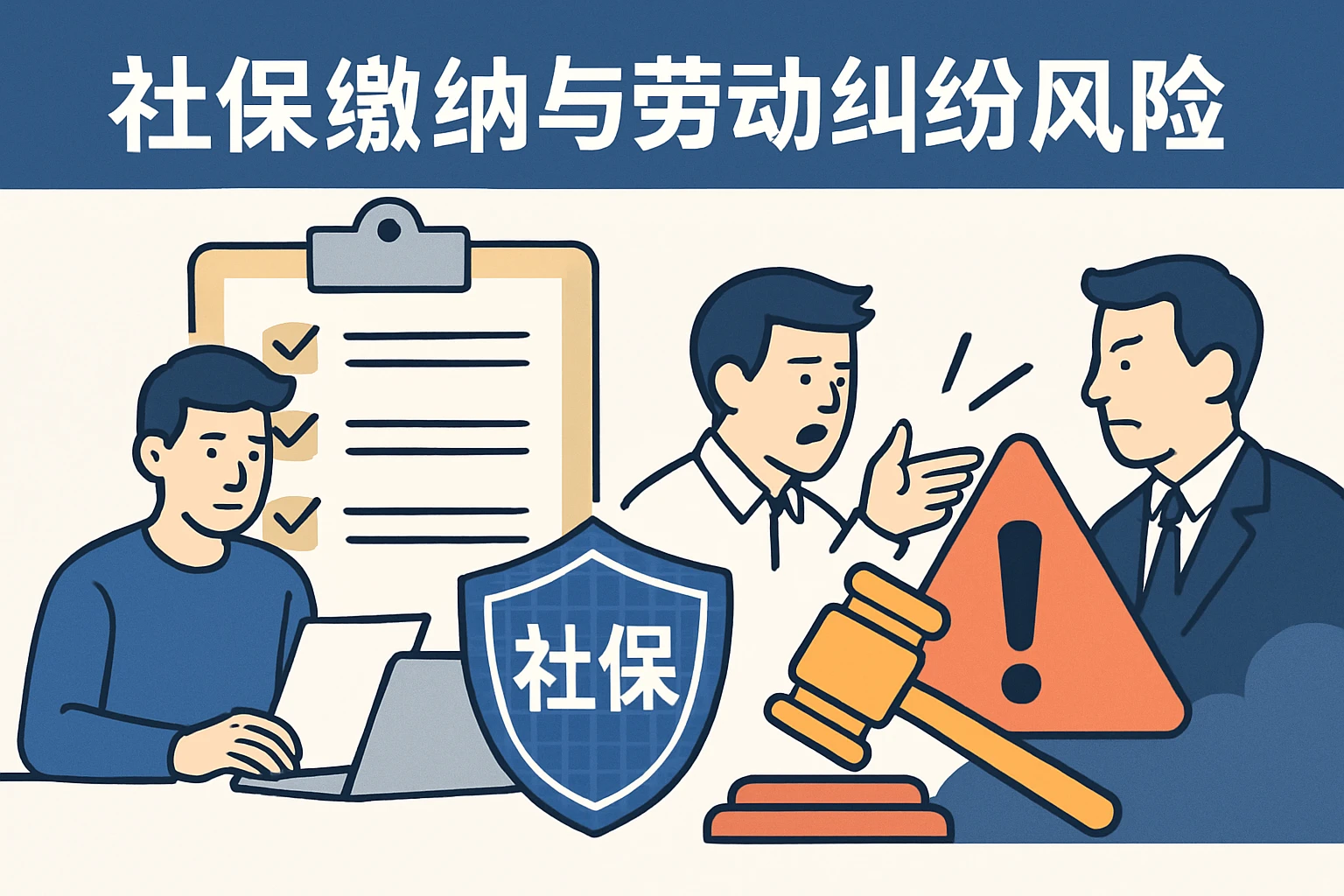 社保缴纳与劳动纠纷风险
