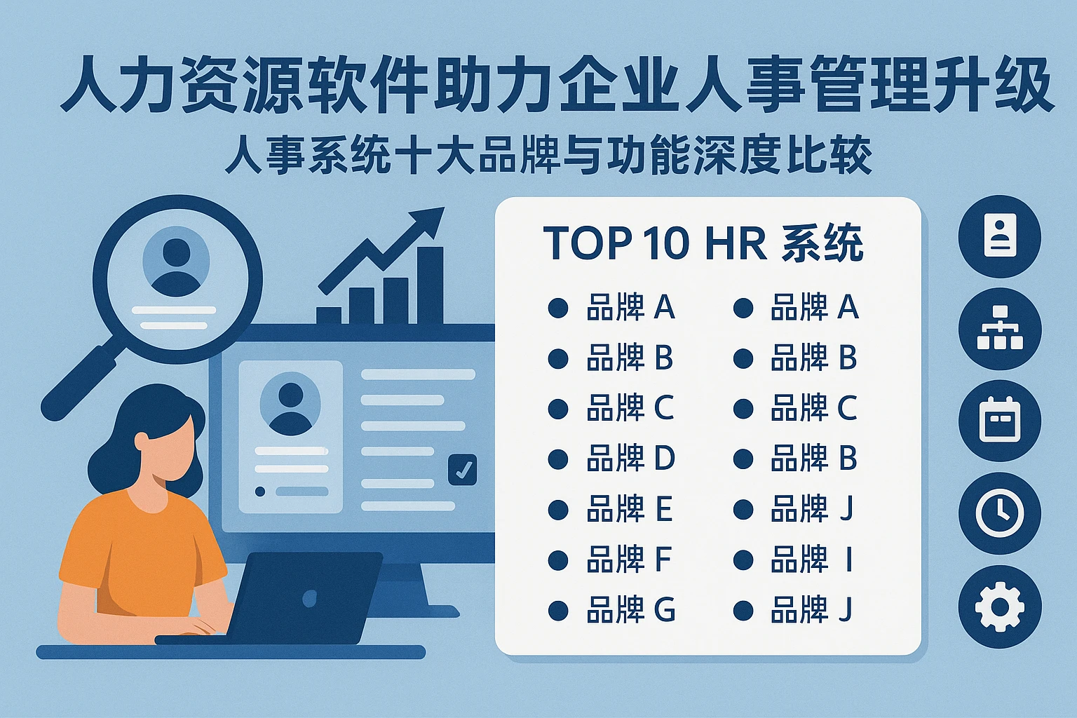 人力资源软件助力企业人事管理升级 | 人事系统十大品牌与功能深度比较