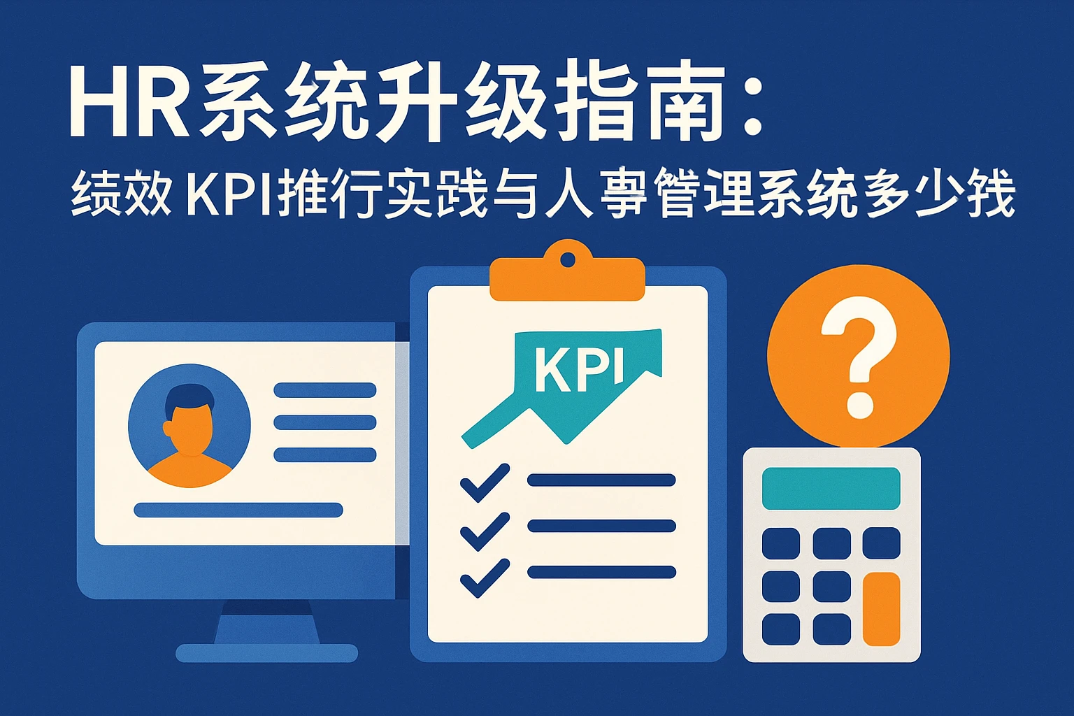 HR系统升级指南：绩效KPI推行实践与人事管理系统多少钱