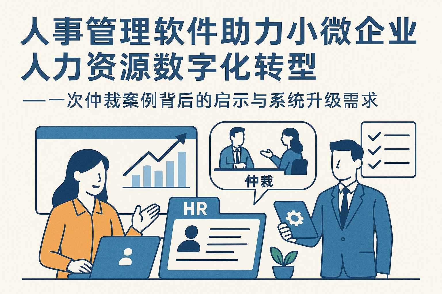 人事管理软件助力小微企业人力资源数字化转型——一次仲裁案例背后的启示与系统升级需求