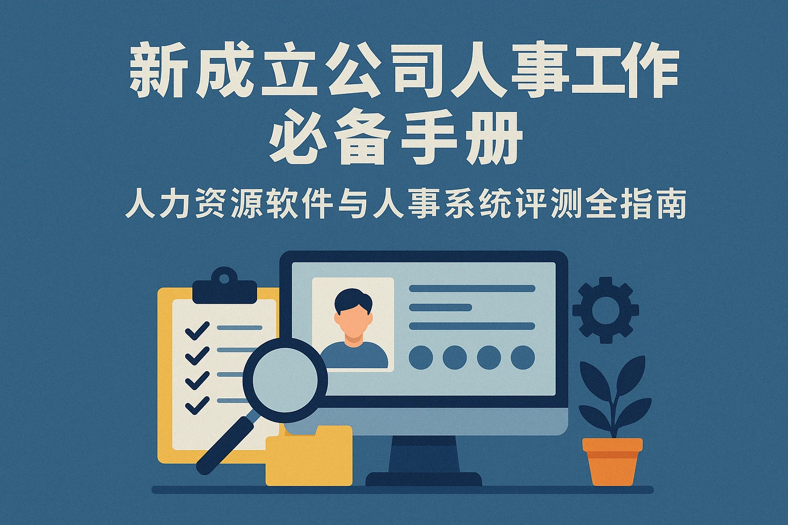 新成立公司人事工作的必备手册——人力资源软件与人事系统评测全指南