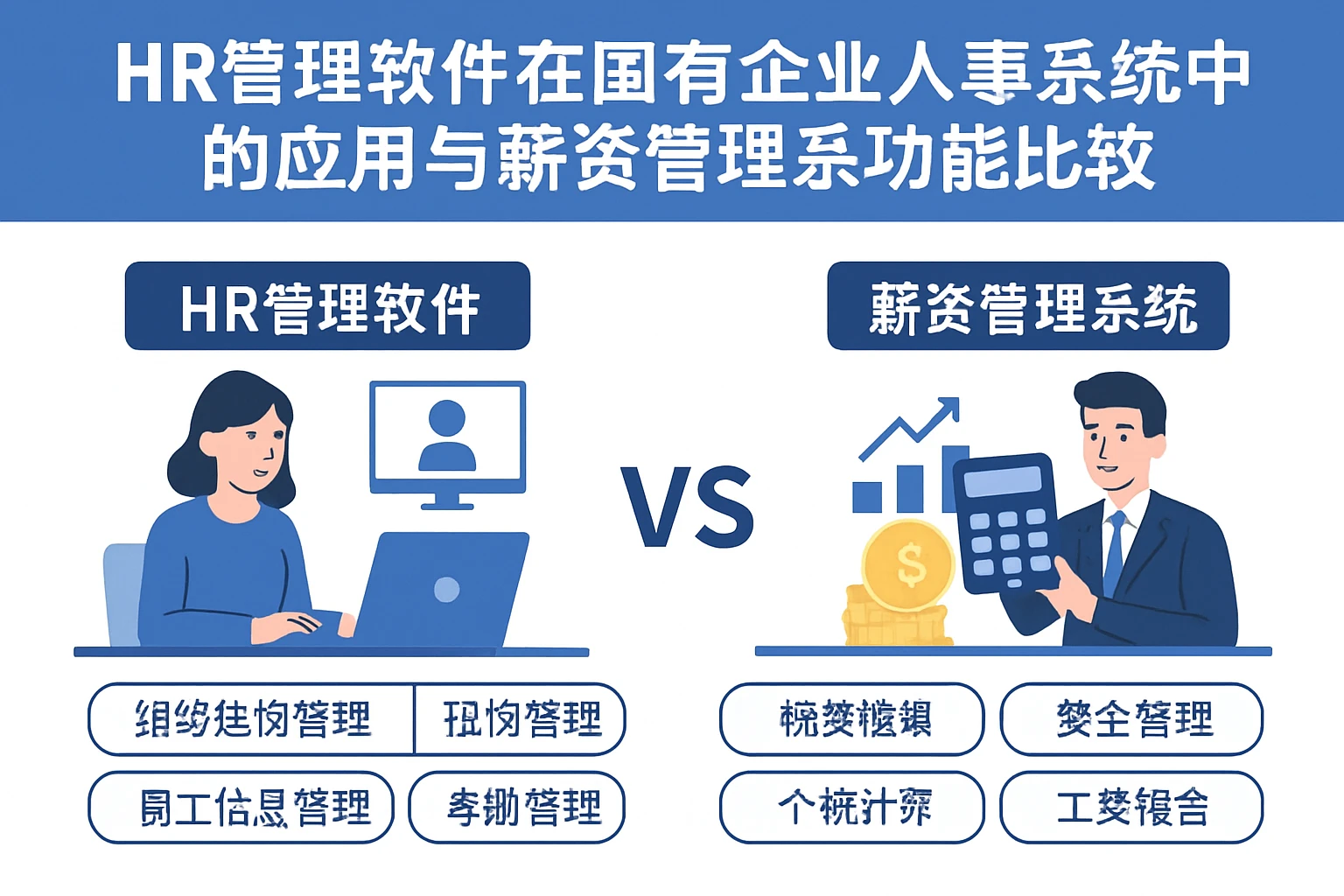 HR管理软件在国有企业人事系统中的应用与薪资管理系统功能比较