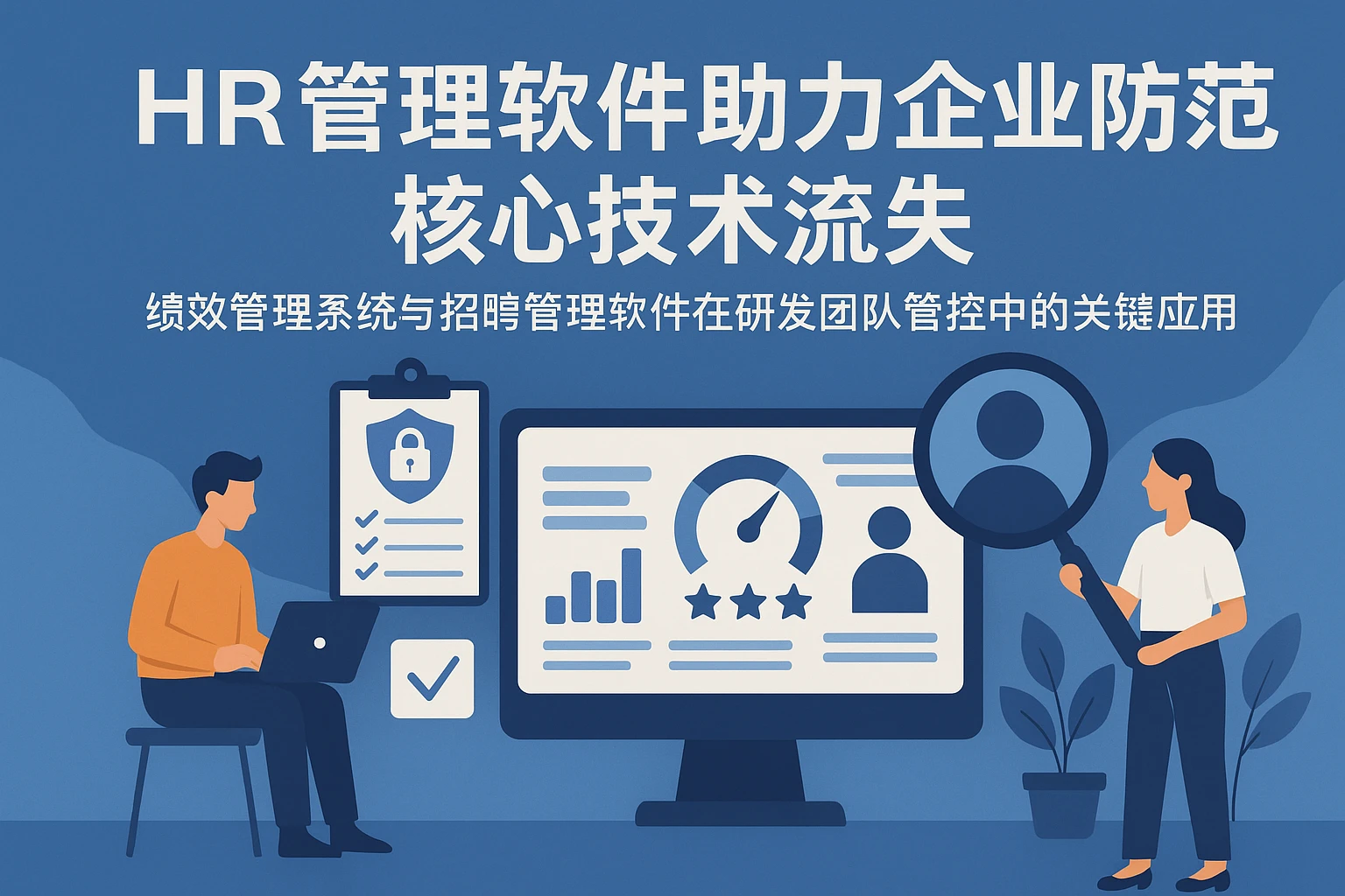 HR管理软件助力企业防范核心技术流失 —— 绩效管理系统与招聘管理软件在研发团队管控中的关键应用