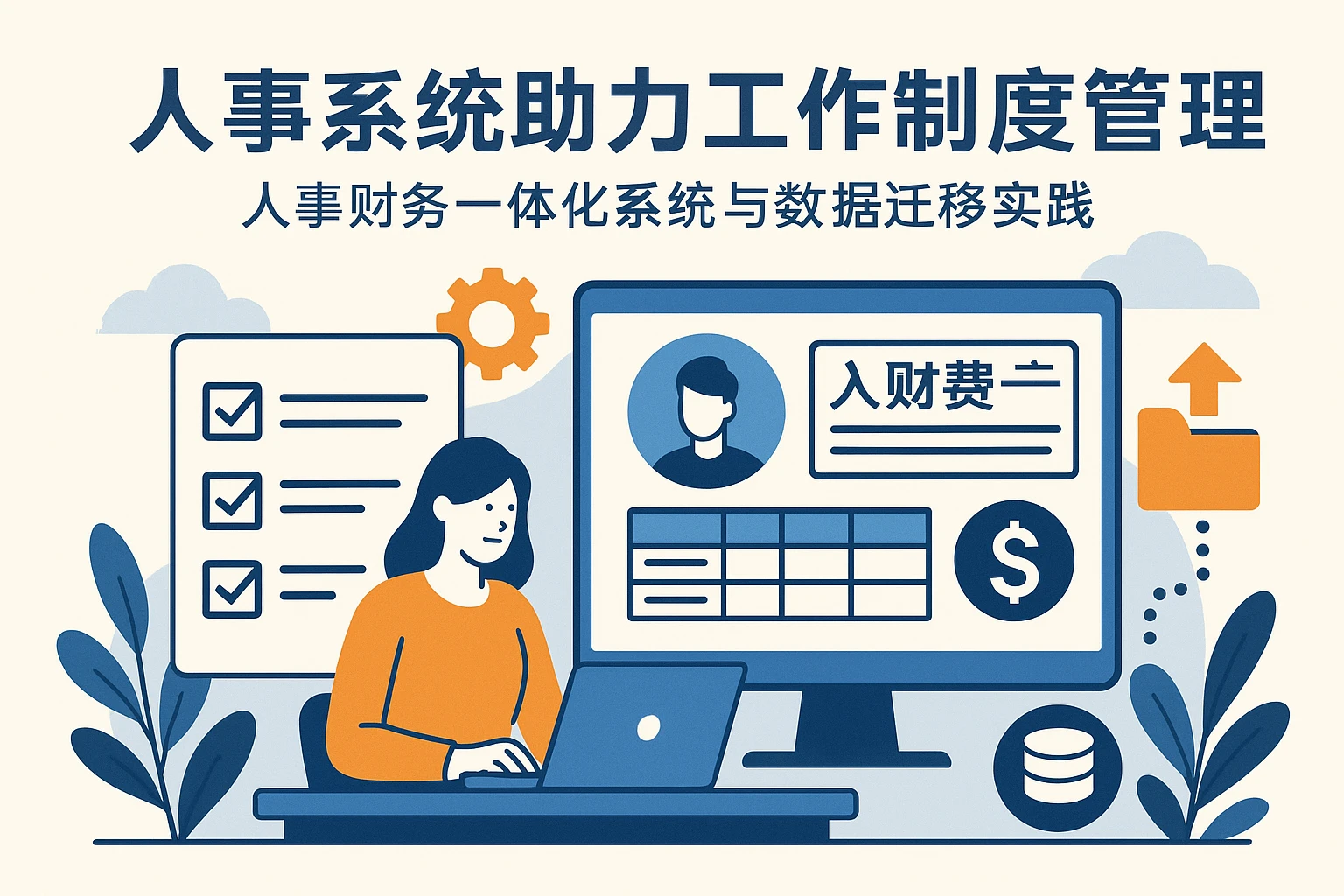 人事系统助力工作制度管理：人事财务一体化系统与数据迁移实践