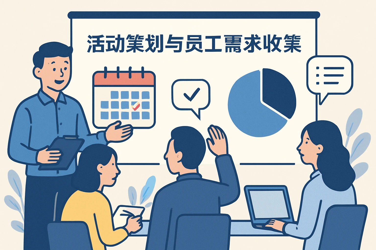 活动策划与员工需求收集