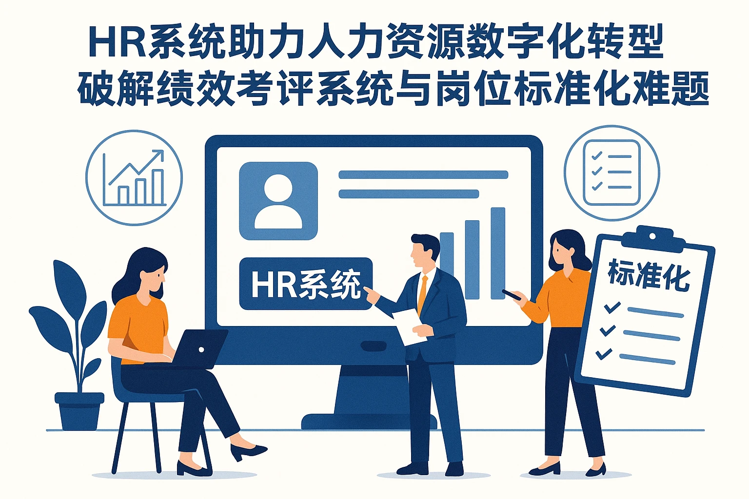 HR系统助力人力资源数字化转型，破解绩效考评系统与岗位标准化难题