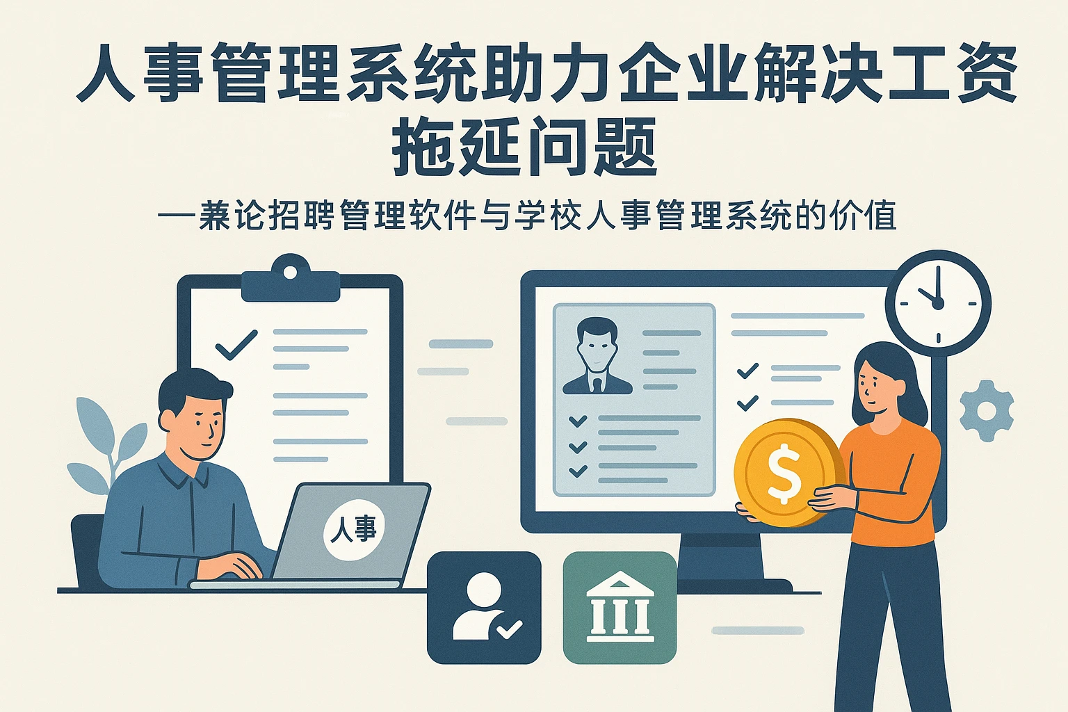 人事管理系统助力企业解决工资拖延问题——兼论招聘管理软件与学校人事管理系统的价值