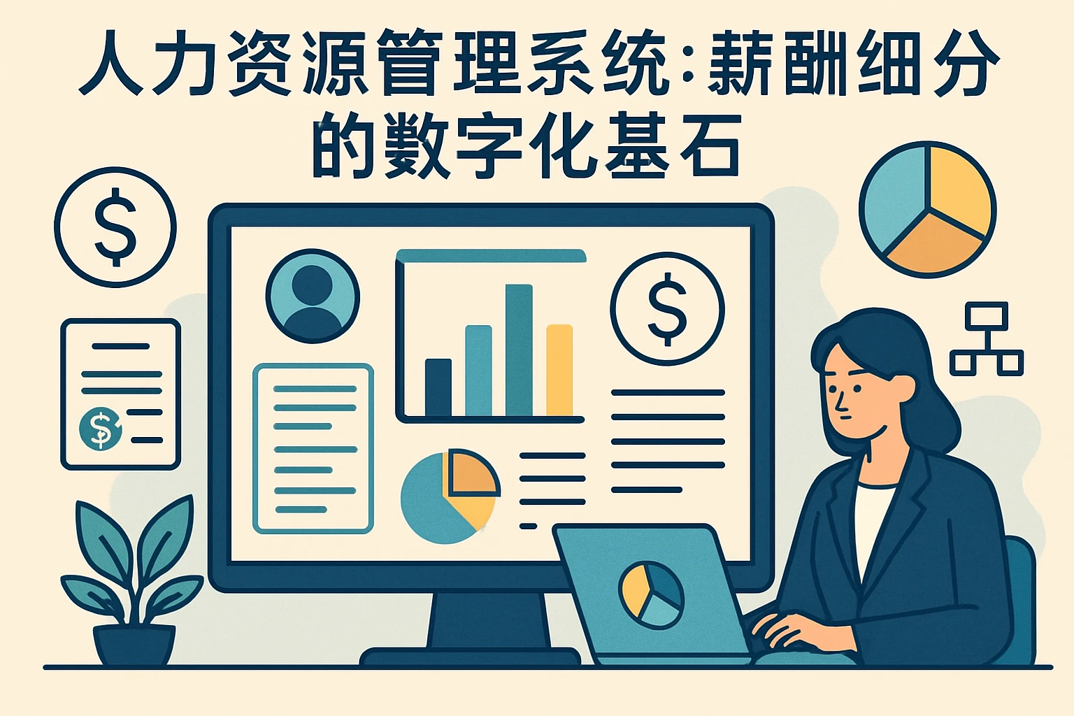 人力资源管理系统：薪酬细分的数字化基石