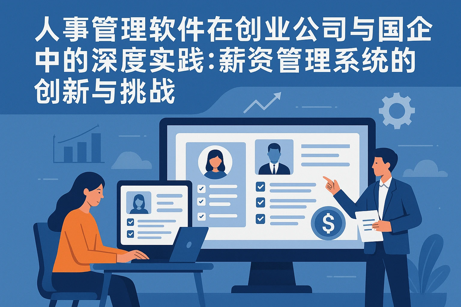 人事管理软件在创业公司与国企中的深度实践：薪资管理系统的创新与挑战