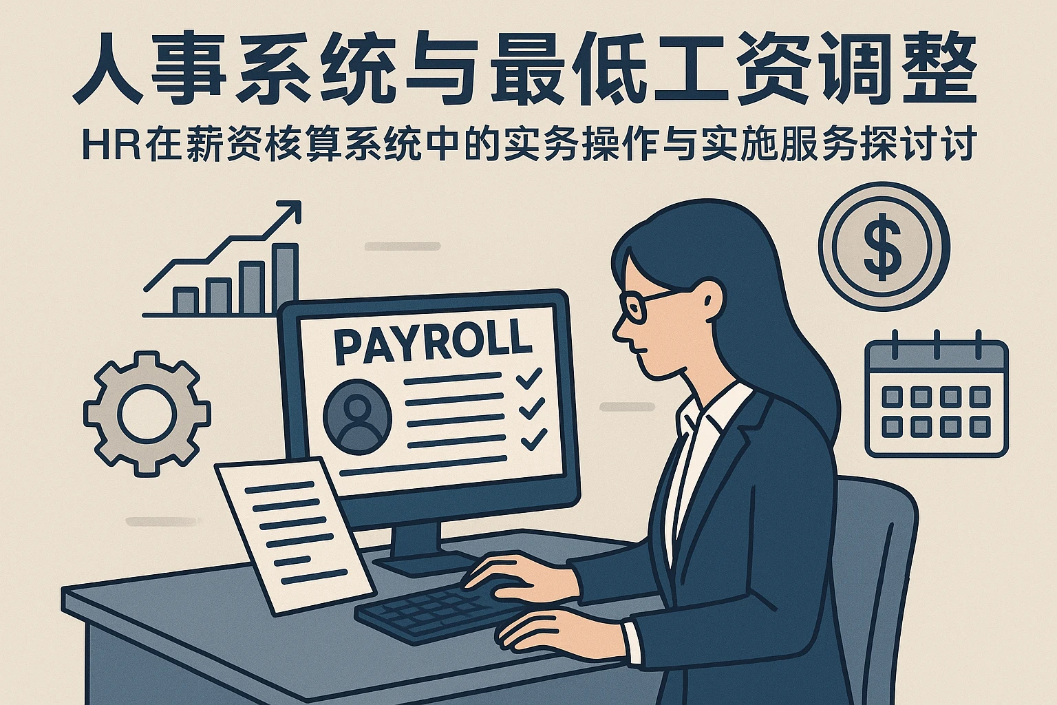 人事系统与最低工资调整：HR在薪资核算系统中的实务操作与实施服务探讨