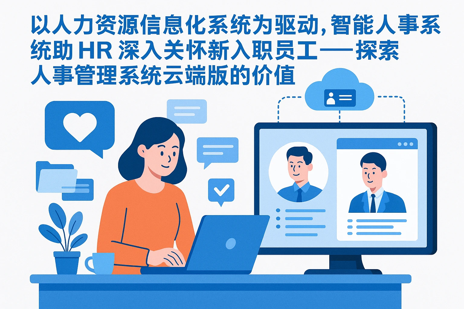 以人力资源信息化系统为驱动，智能人事系统助HR深入关怀新入职员工——探索人事管理系统云端版的价值