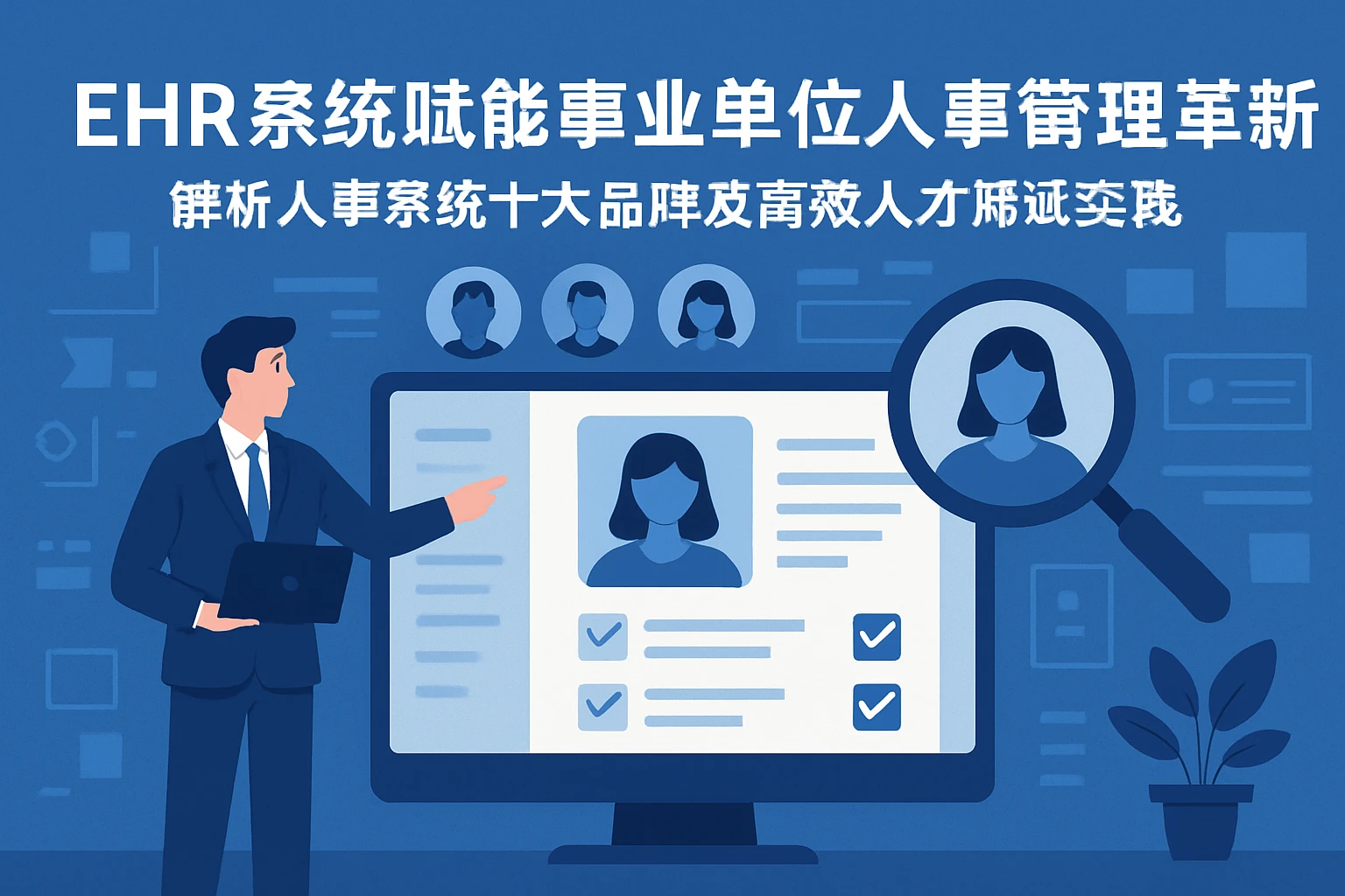 ehr系统赋能事业单位人事管理革新——解析人事系统十大品牌及高效人才筛选实践