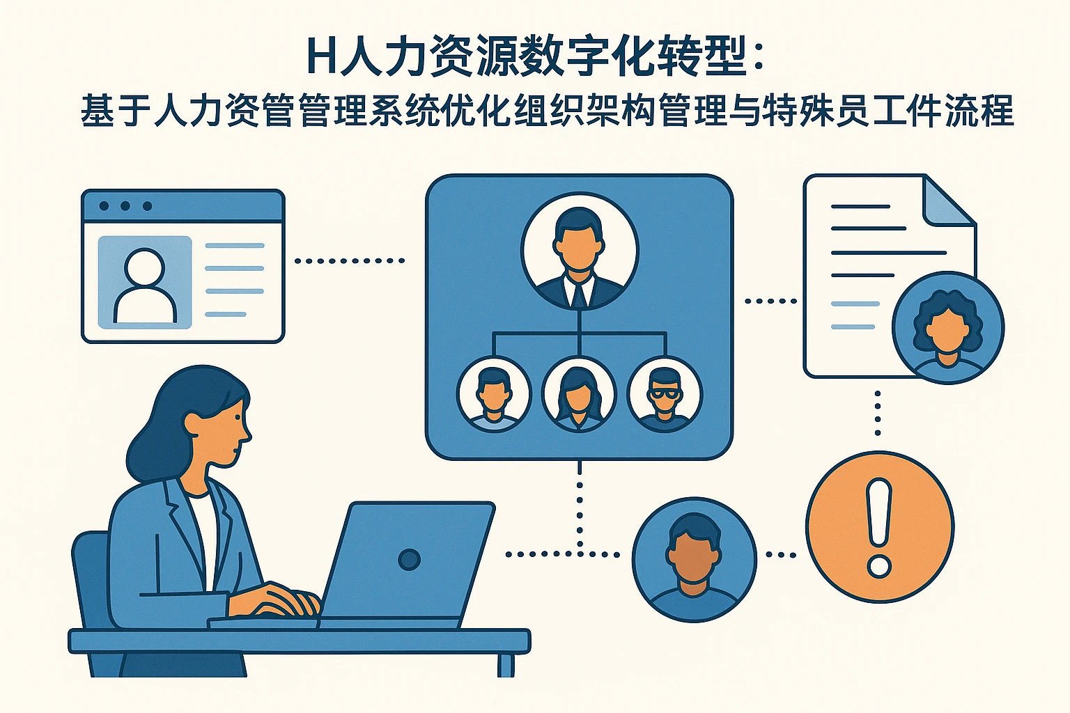 人力资源数字化转型：基于人力资源管理系统优化组织架构管理与特殊员工事件流程