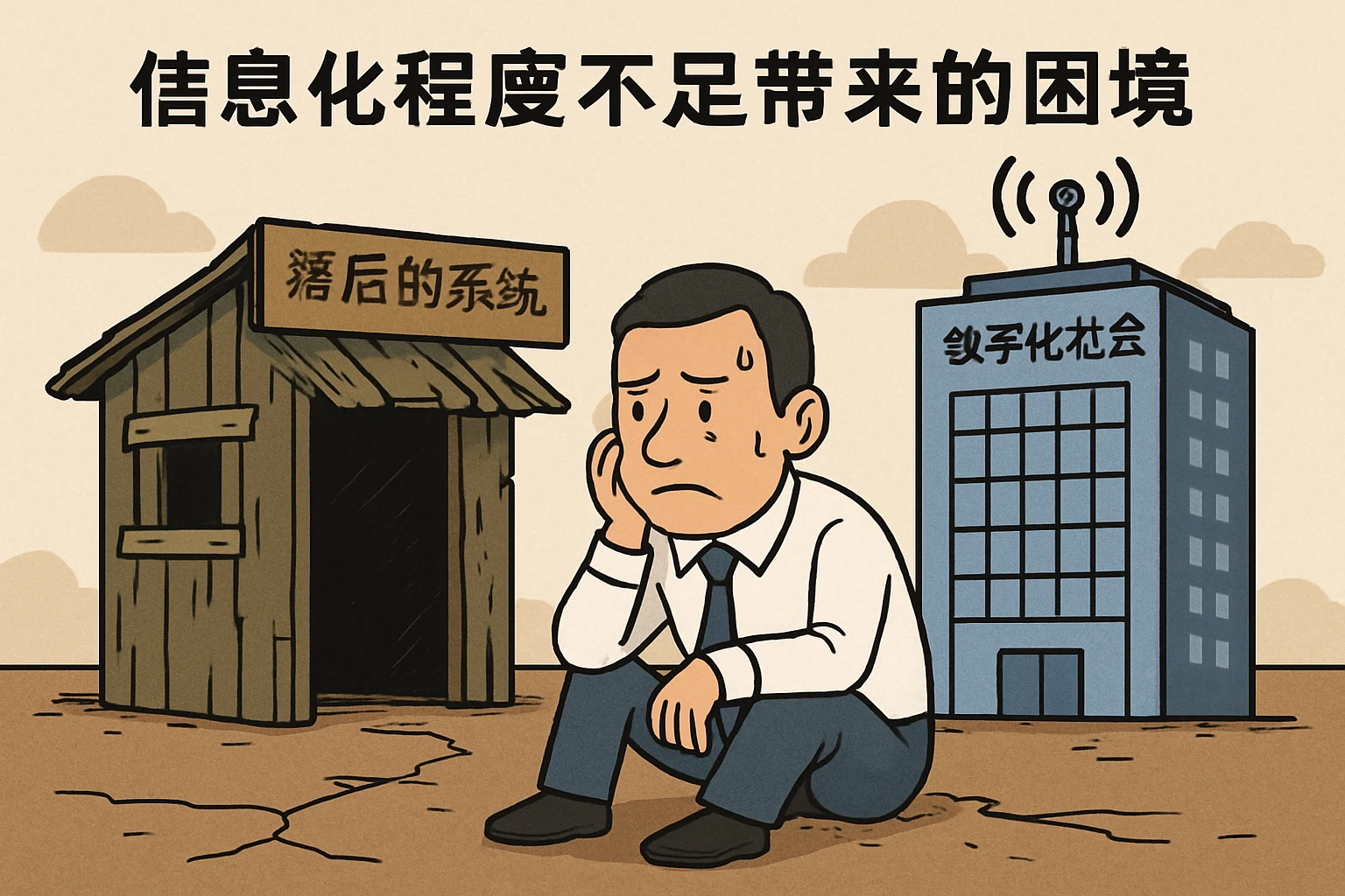 信息化程度不足带来的困境