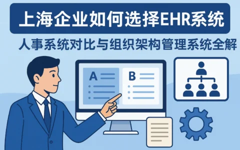 上海企业如何选择ehr系统：人事系统对比与组织架构管理系统全解