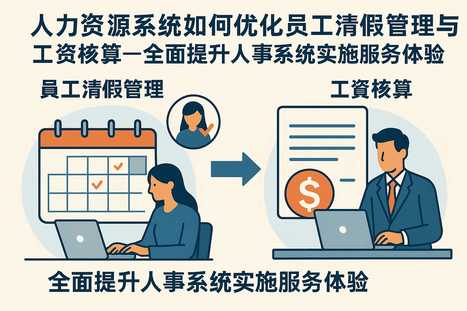 人力资源系统如何优化员工请假管理与工资核算——全面提升人事系统实施服务体验