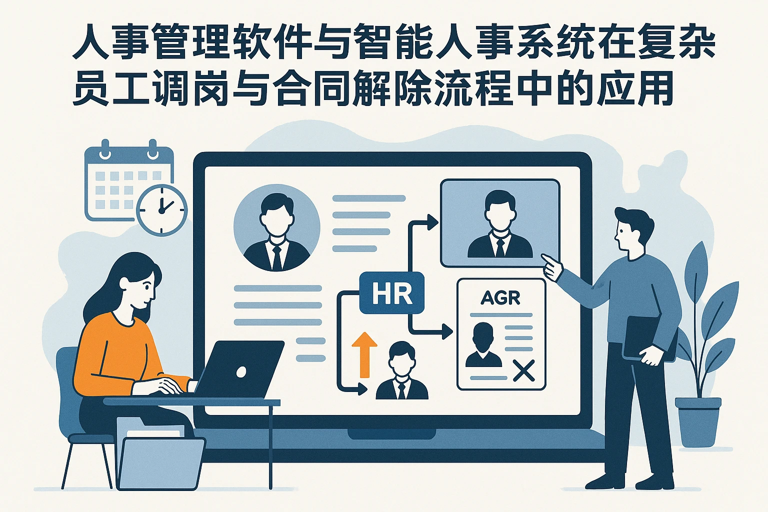 人事管理软件与智能人事系统在复杂员工调岗与合同解除流程中的应用