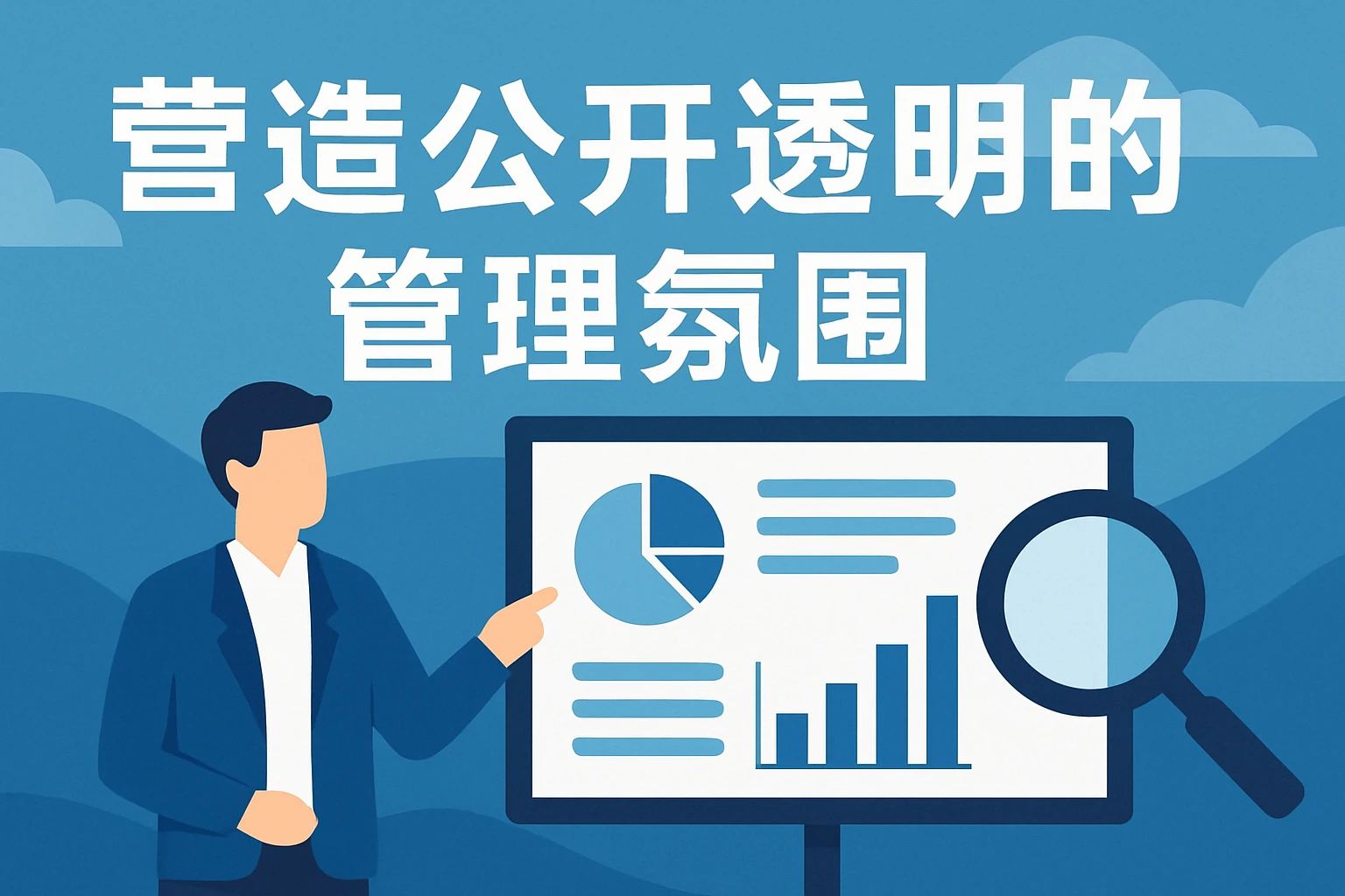 营造公开透明的管理氛围