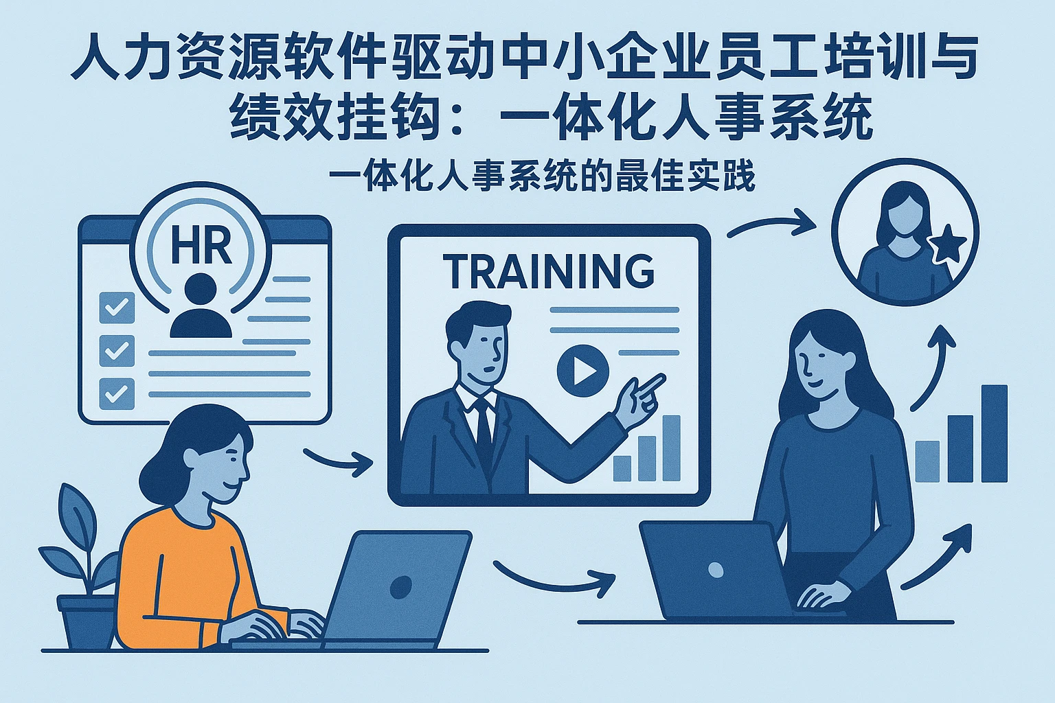 人力资源软件驱动中小企业员工培训与绩效挂钩：一体化人事系统的最佳实践