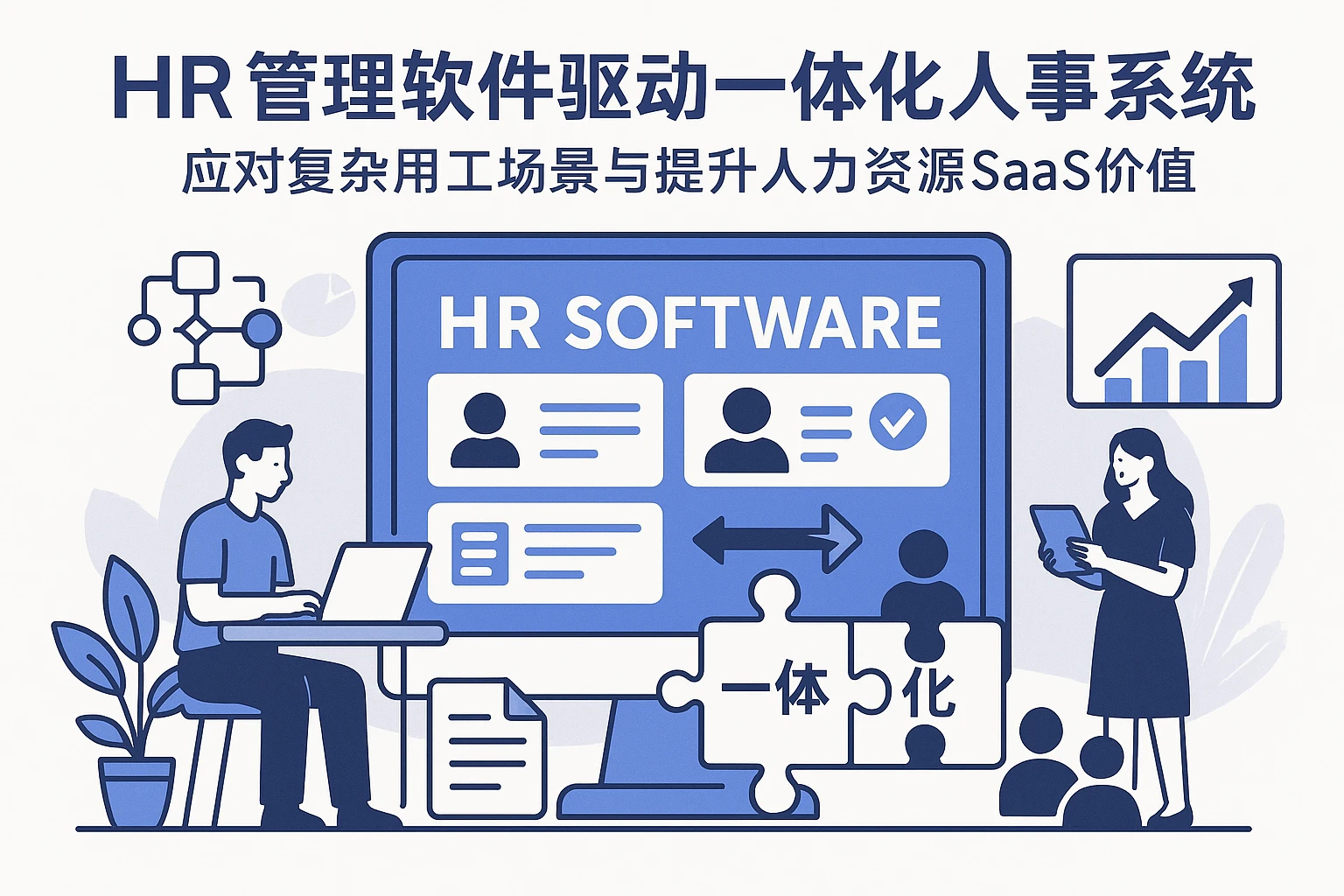 HR管理软件驱动一体化人事系统：应对复杂用工场景与提升人力资源SaaS价值