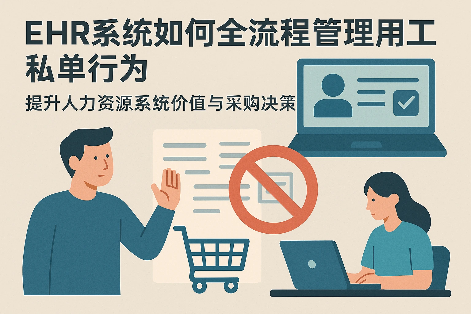 EHR系统如何全流程管理员工私单行为——提升人力资源系统价值与采购决策参考